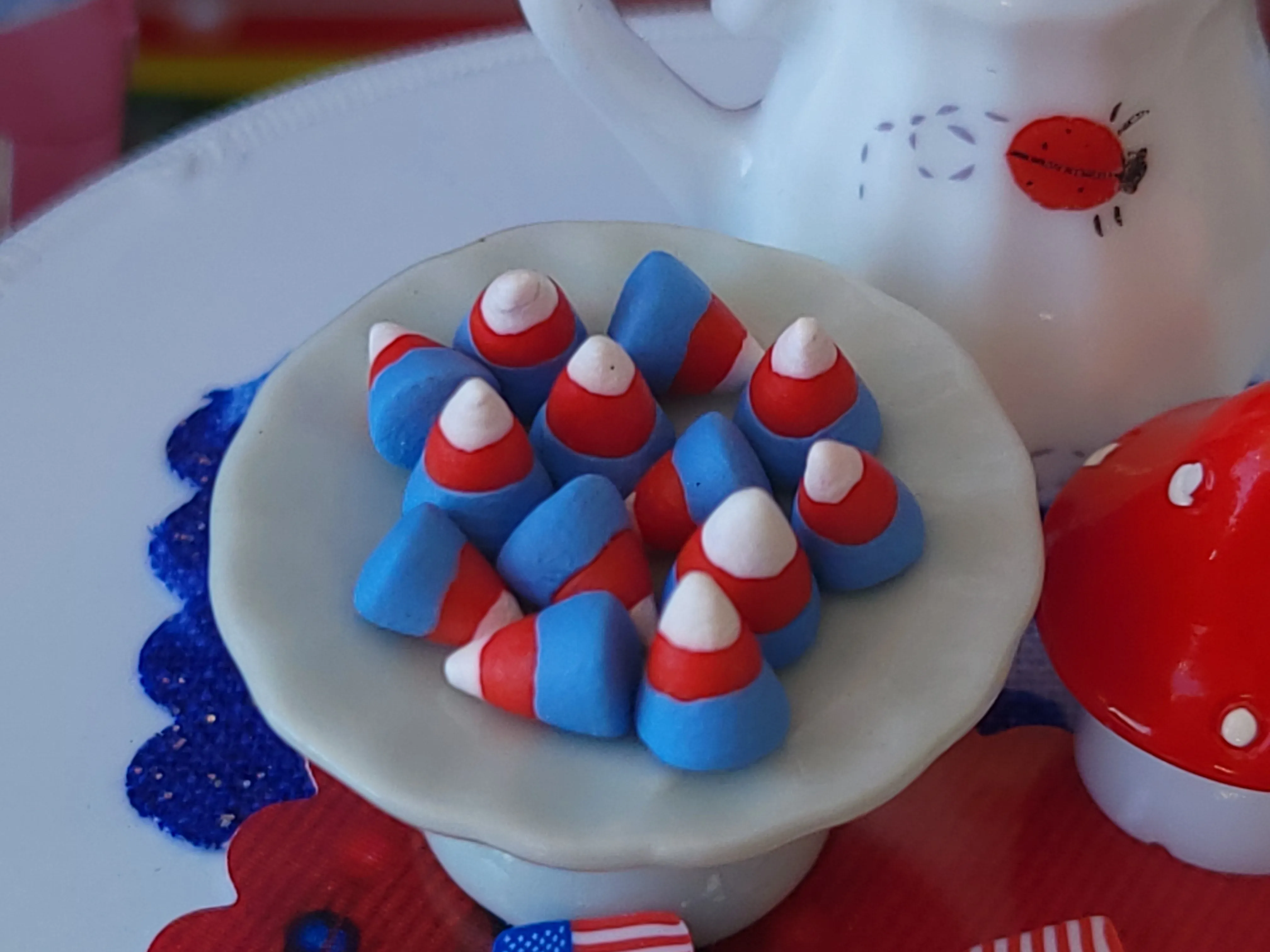 1:12 Patriotic 4th of July  Candy Corn