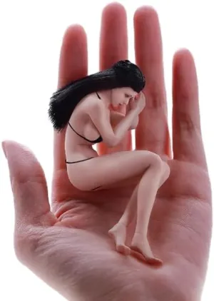 1/12 Scale Female Figure Seamless Body Female 6 inch Flexible Action Figure Body Miniature Doll PL011US,Big Bust