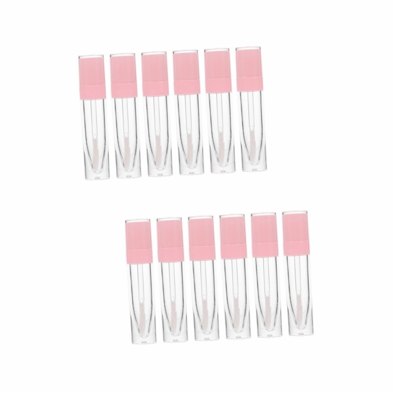 12pcs Refillable Lip Gloss Containers Clear Lip Gloss Tubes for Makeup Lightweight for Beginners and Daily Use