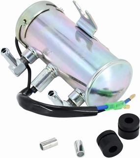 12V Fuel Pump 5527655868 394327R92 31A6202100 Compatible with Mitsubishi Engines S4L-2 K4N K4E Compatible with Weidemann Compact Loaders Compatible with Case Tractors 275 375 2424