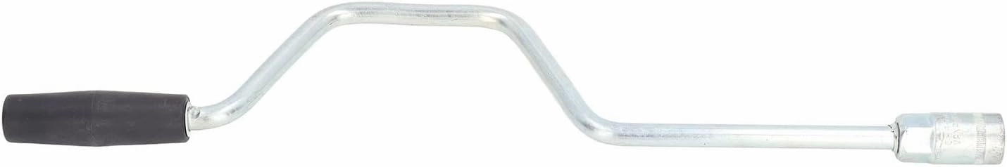 19mm/0.75in Trailer Winding Handle, Strap Winder, Galvanized Iron Caravan Stand Speed Brace Winder Fit for RV