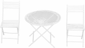 1:12 Dollhouse Patio Table Chair,Dolls House Garden Furniture for Dollhouse Accessories