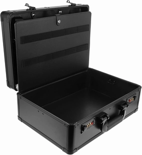1pc Portable Hairdresser Tool Storage Case Coded Lock Capacity Suitcase for Hairdressing Scissors Convenient Travel Organizer for Professionals and Stylists