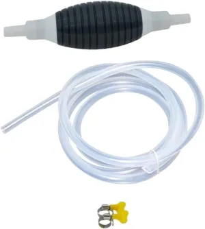 1Set Manual Oil Transfer Pump Hose for Kerosene Water Durable and Reusable Liquid Sucker with High Toughness for Easy Liquid Transfer