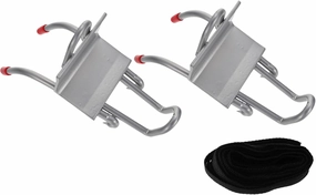 1Set Non Slip Spikes for Tree Climbing Durable Climbing Tool with Straps Tree Climbing Gear for Arborists and Outdoor Enthusiasts