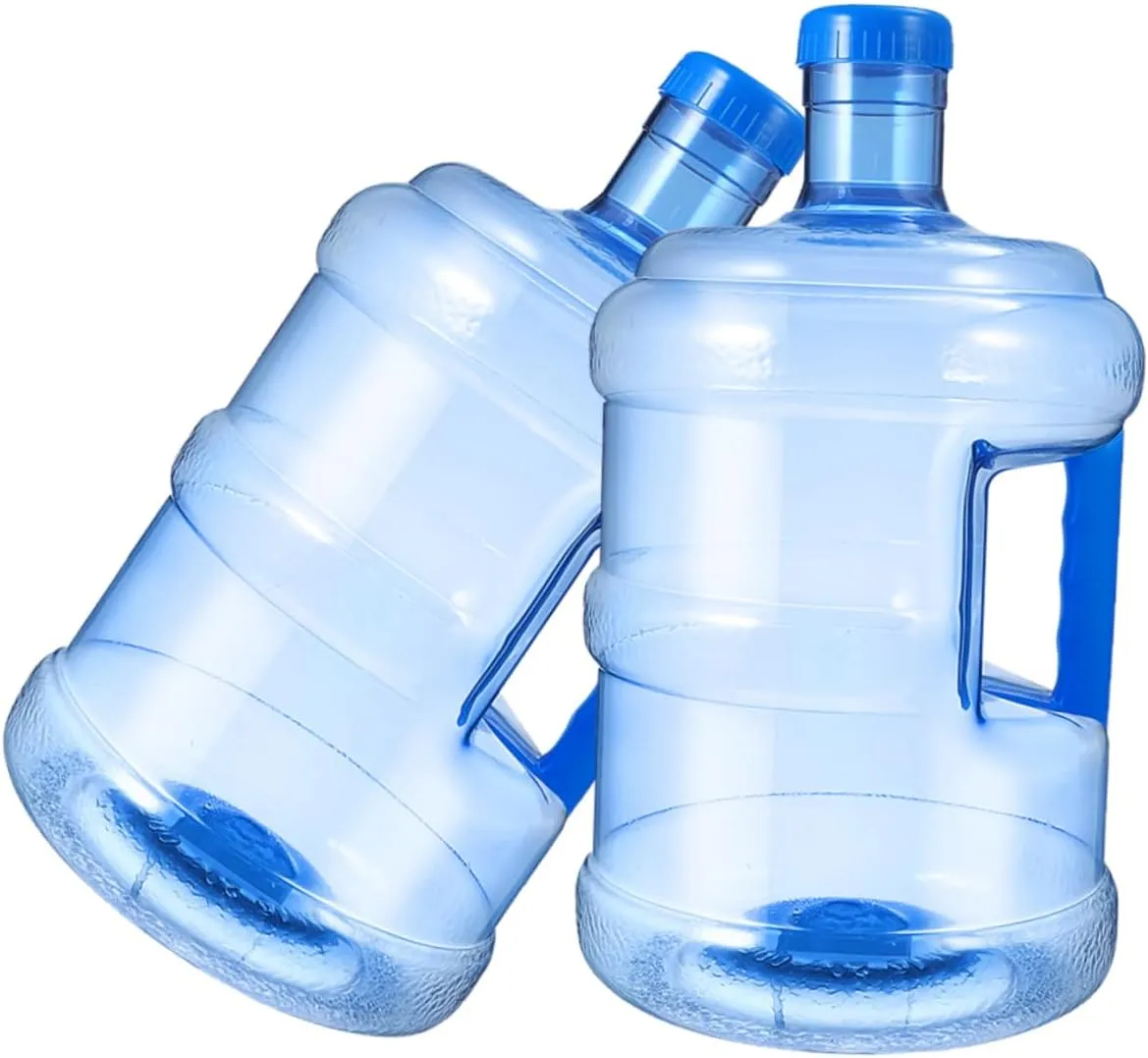 2-pack Water Jug Large Capacity Reusable Insulated Water Bottles for Camping Hiking Outdoor Pet Car Office