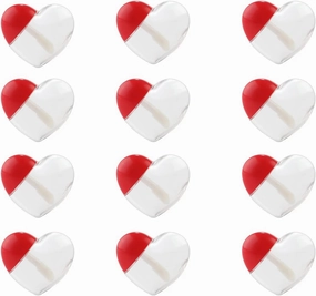 20 Pcs 5ml Heart Shaped Empty Lip Gloss Tubes Containers Gloss Tubes Containers,Clear Mini Refillable Lip Oil Bottles for Women Girl DIY Cosmetics