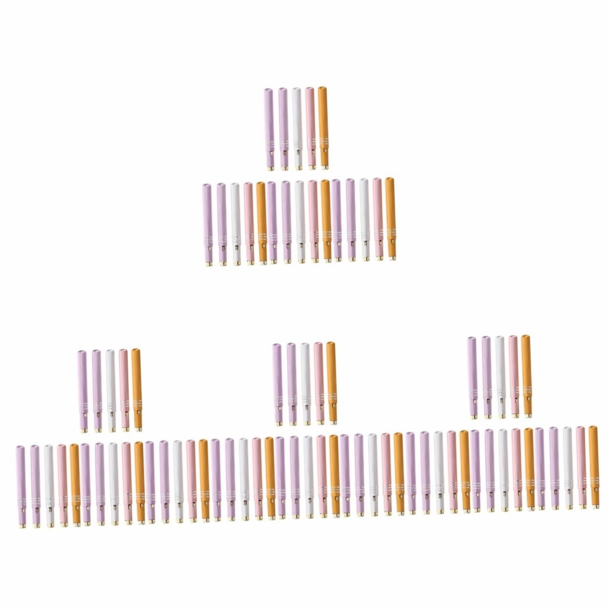 20 Pcs retractable lip brush lipstick brush lipstick lip brush with cap concealer applicator reusable lip brush lip lip balm Metal shell aluminum alloy travel