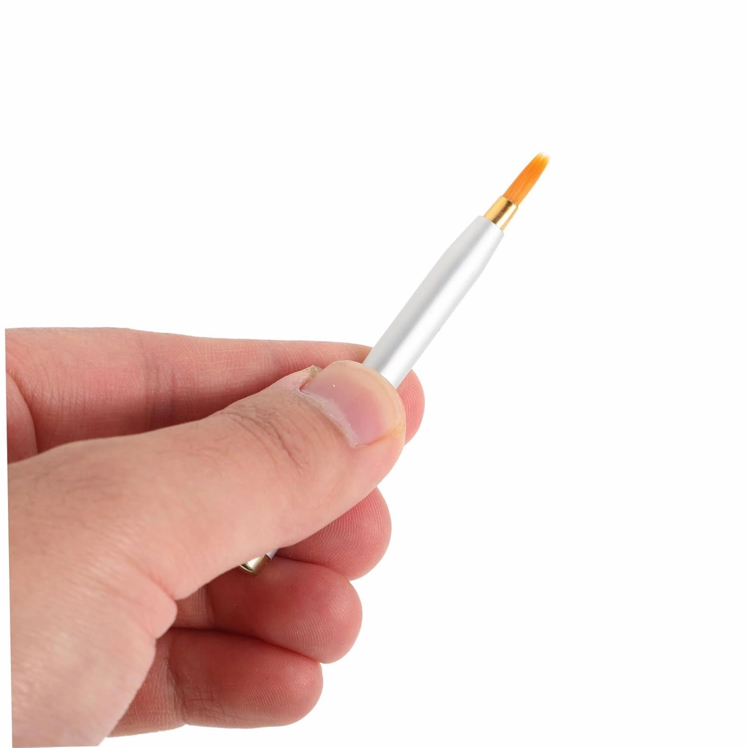 20 Pcs retractable lip brush lipstick brush lipstick lip brush with cap concealer applicator reusable lip brush lip lip balm Metal shell aluminum alloy travel