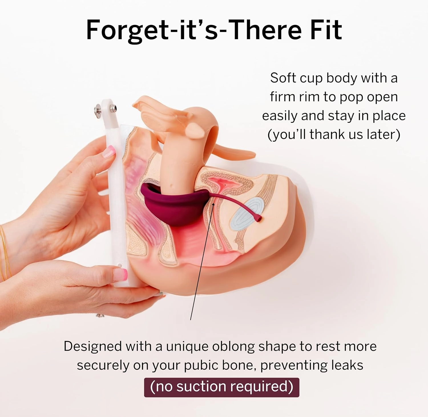 2 Menstrual Discs - No Metals or Toxins - 100% Medical-Grade Silicone - Ranked 1 for Most Soft Reusable Period Disc - Removes Like a Tampon - Wear 12 Hours - Capacity of 5 and 7 Tampons