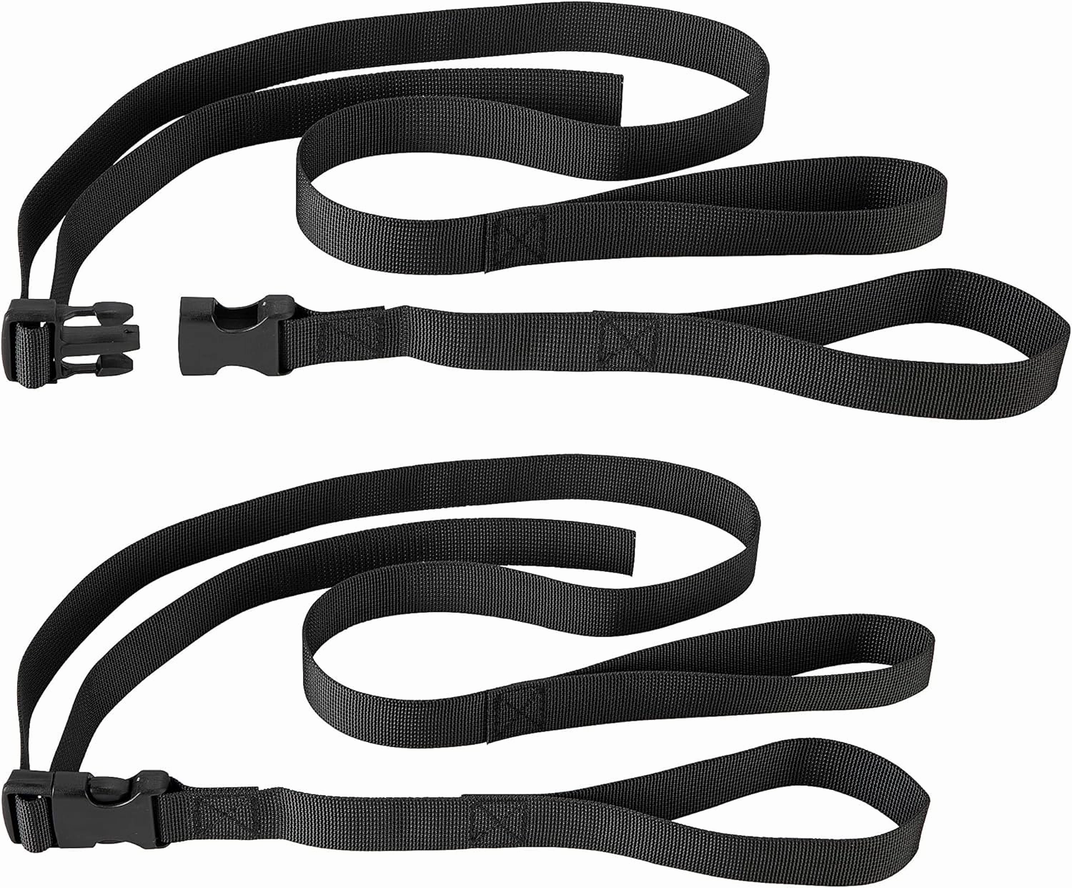 2 Pcs Pontoon Ladder Pull Up Straps,19.5 to 56 Inch Adjustable Marine Ladder Strap with Buckle,Reusable Boat Ladder Strap for Secure and Storage