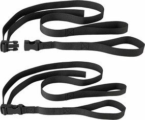 2 Pcs Pontoon Ladder Pull Up Straps,19.5 to 56 Inch Adjustable Marine Ladder Strap with Buckle,Reusable Boat Ladder Strap for Secure and Storage