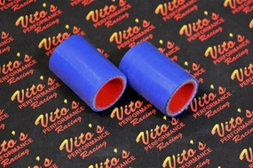 2 x Vito's fits Yamaha Banshee exhaust pipe clamps 1 1/8" Shearer CPI BLUE silicone
