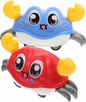 2pcs Boy Girl Crab Toy Game Simulation Glide Car for Boy Girl Crab Toy for Engaging Playtime Compact Design for Easy Handling and Fun Activities