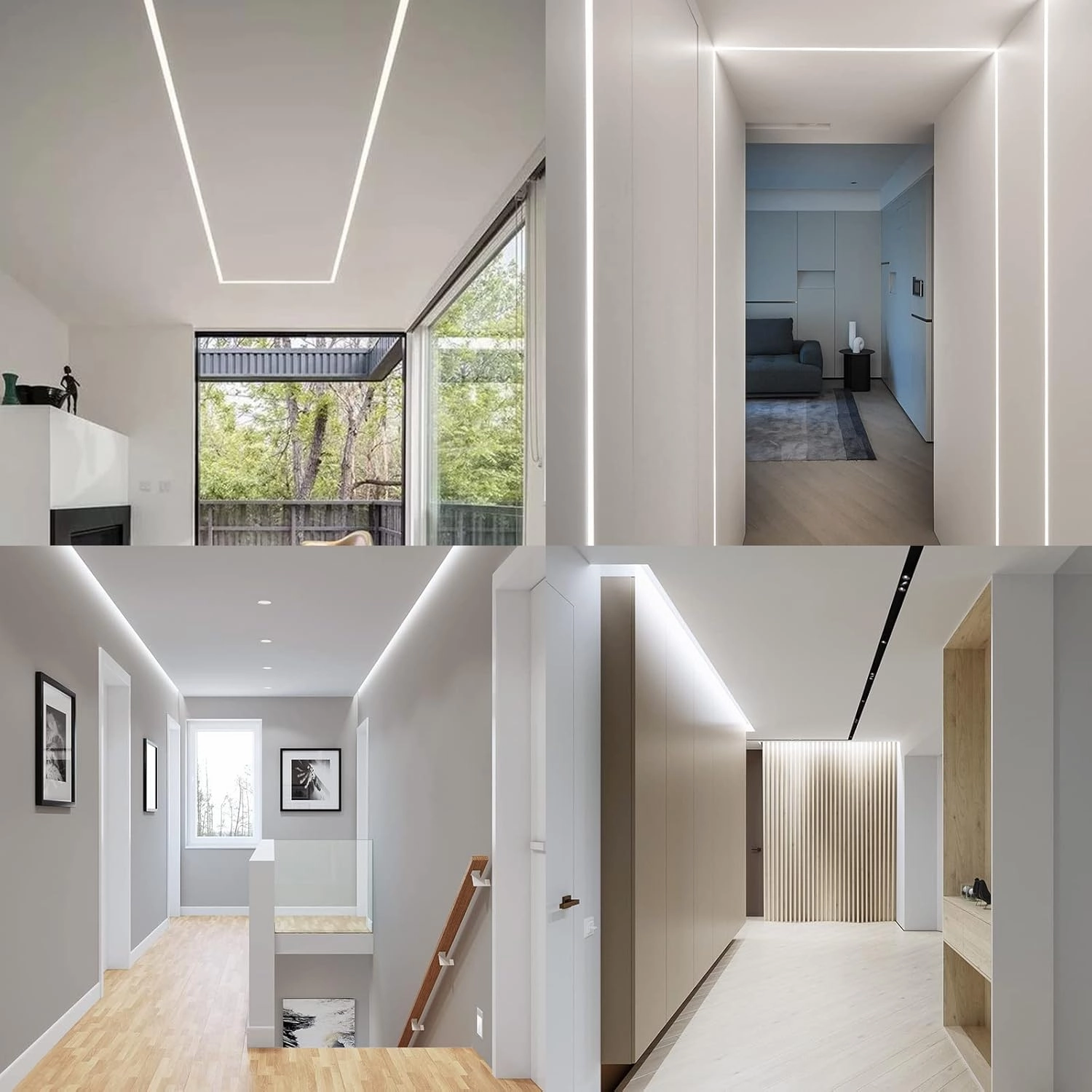 32.8ft(10M) 24V COB LED Strip Light Cool White 6000K 3840LEDs CRI 93  6800lm Uniform Glow Dotless IP20 Not Waterproof Flexible LED Tape Lights for DIY Cabinet Bedroom Home Decor(No Power Supply)