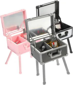 3pcs Makeup Box Simulation Lipstick Perfume Accessories for Micro Scene Prop House Decoration Dollhouse Ornaments