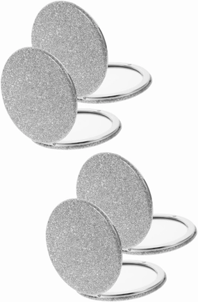 4 Pcs Dressing Table Mirror Travel Makeup Mirror Compact Mirror Round Mirror Kids Mirror Shaving Mirror for Shower Mirror Compact Mini Purse Wallet Small Glass. Cosmetics Woman