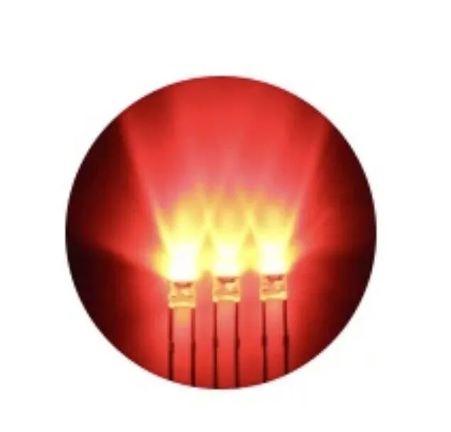 50PCS 3mm LED Flashing Breathing Fading Firefly Led Red Yellow Blue Green Etc