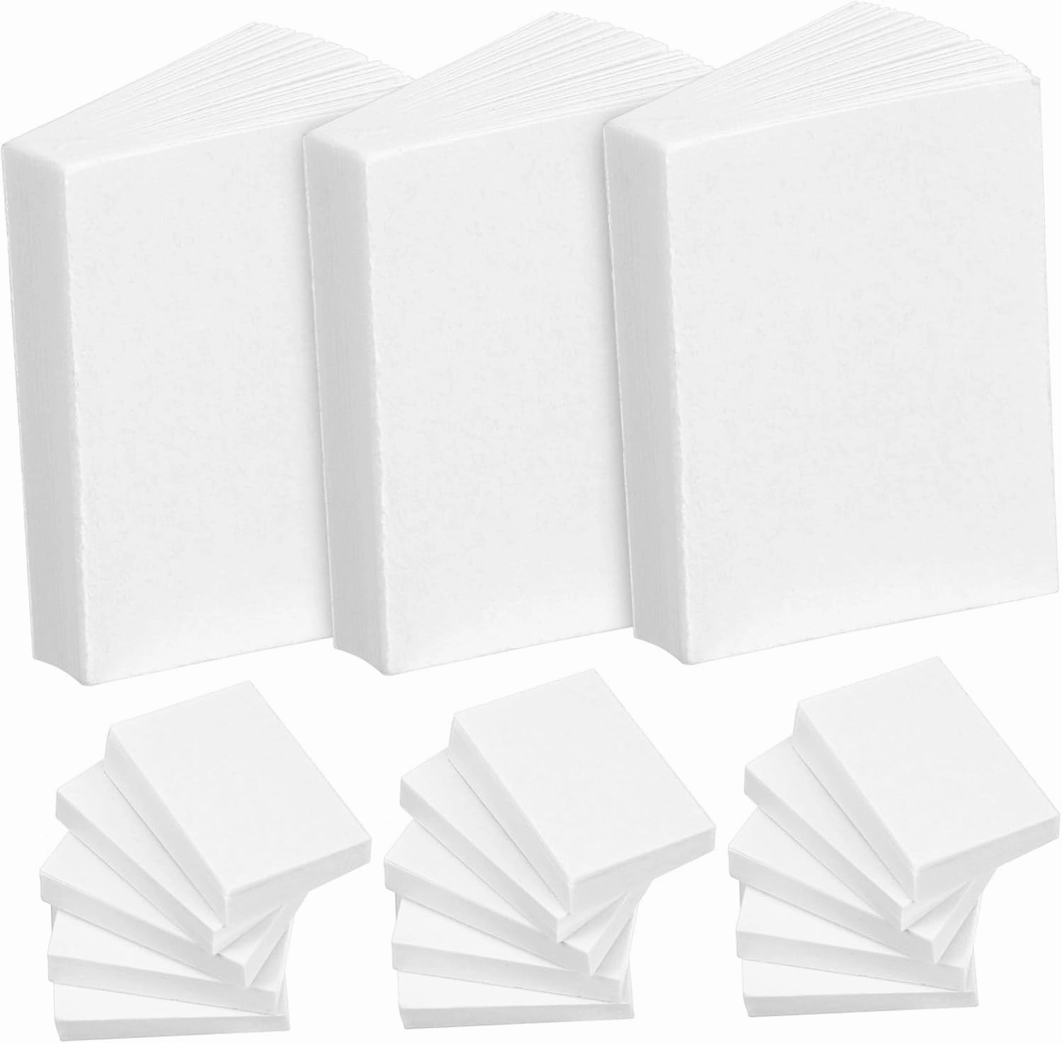 50pcs Mini Books for Dollhouse Miniature Blank Books for Crafts Design for Dollhouse Decoration Compact