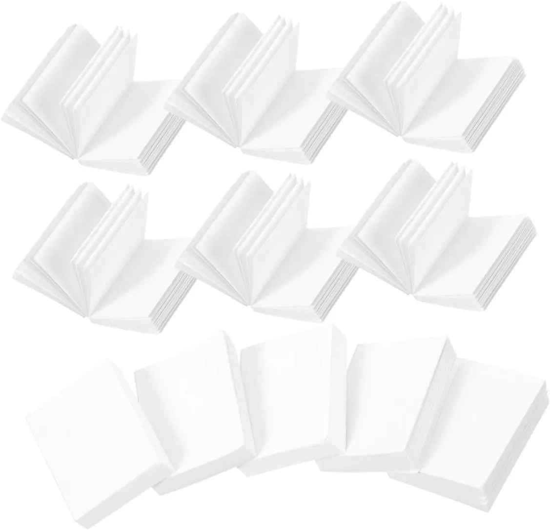 5sets 60pcs Miniature Blank Books for Dollhouse Decor DIY Mini Books for Mini House Design for Crafting Unique Dollhouse Scenes and Decorations 60pcs*5