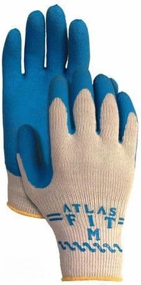 6 Pack Atlas Glove 300 Atlas Fit Super Grip Gloves - Medium