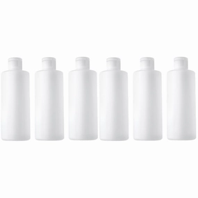 6pcs Refillable Travel Cosmetic Bottles Portable Empty Lotion Containers for Shampoo Toner and Makeup Remover Lightweight and Leak Design for Home and Travel Use