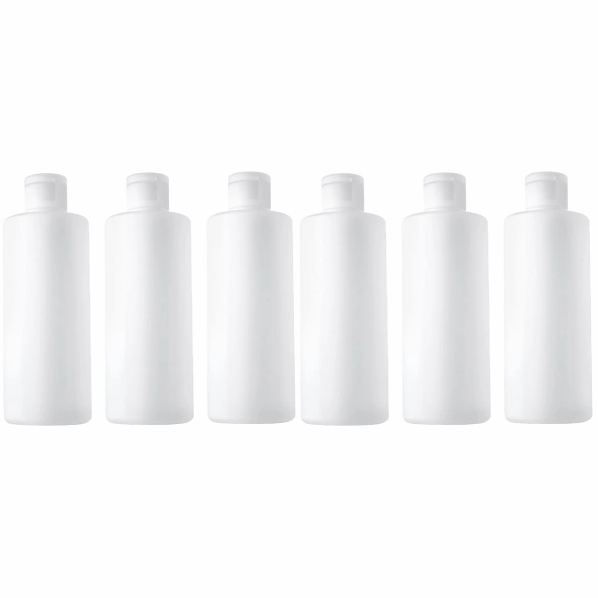 6pcs Refillable Travel Cosmetic Bottles Portable Empty Lotion Containers for Shampoo Toner and Makeup Remover Lightweight and Leak Design for Home and Travel Use