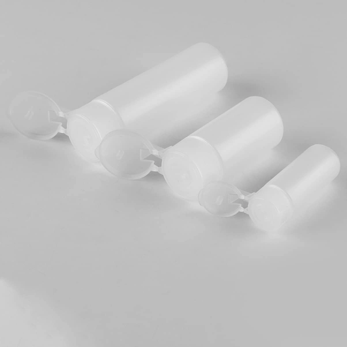 6pcs Refillable Travel Cosmetic Bottles Portable Empty Lotion Containers for Shampoo Toner and Makeup Remover Lightweight and Leak Design for Home and Travel Use