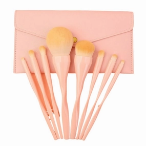 8 piece makeup brush set eye brush set portable super soft eye shadow brush powder brush