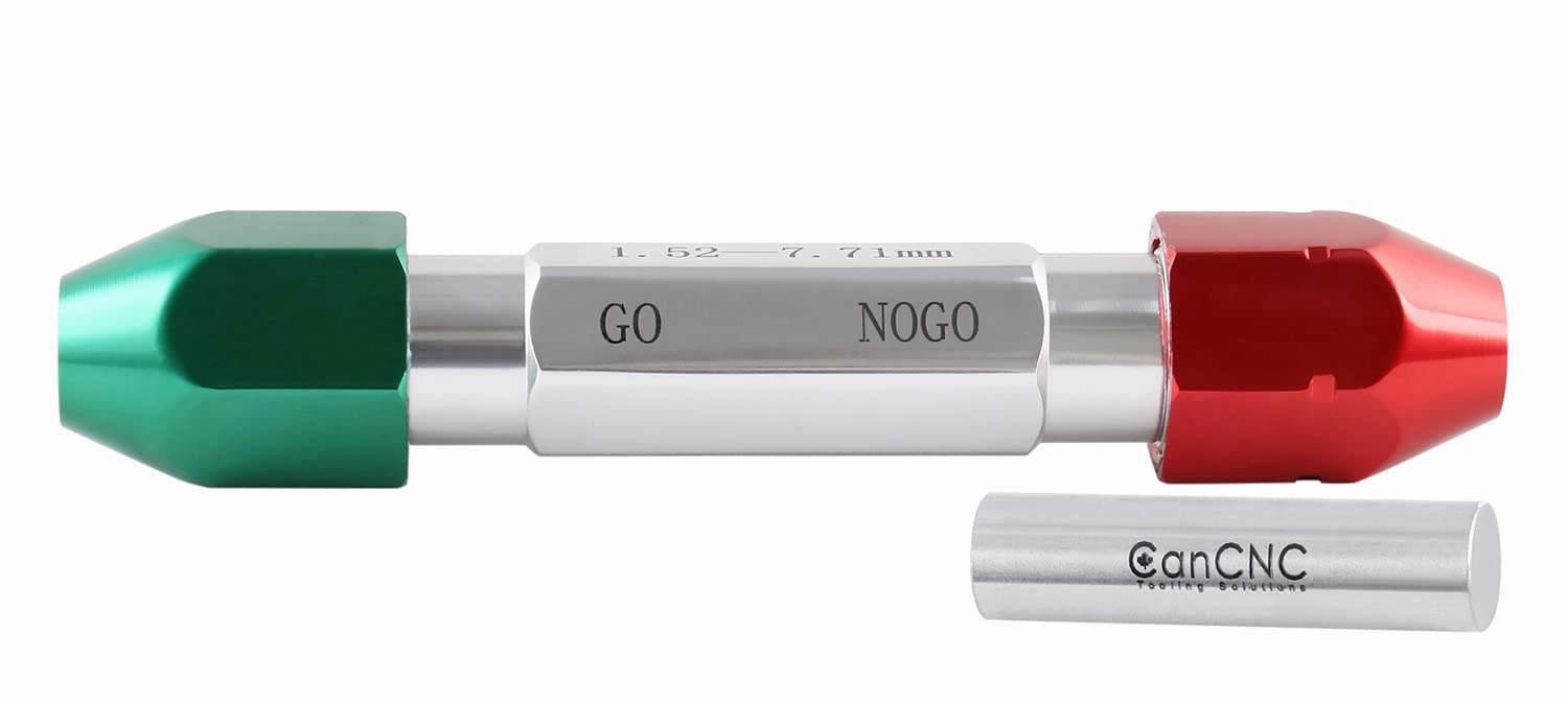Accusize Industrial Tools 0.061'' - 0.250'' Go/No Go Double End Gage Handle, 3350-0101