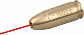 Ade Advanced Optics RED Laser 9MM Rechargeable Bore Sight Boresighter Class IIIA Laser Boresight for 9mm Handgun Pistol