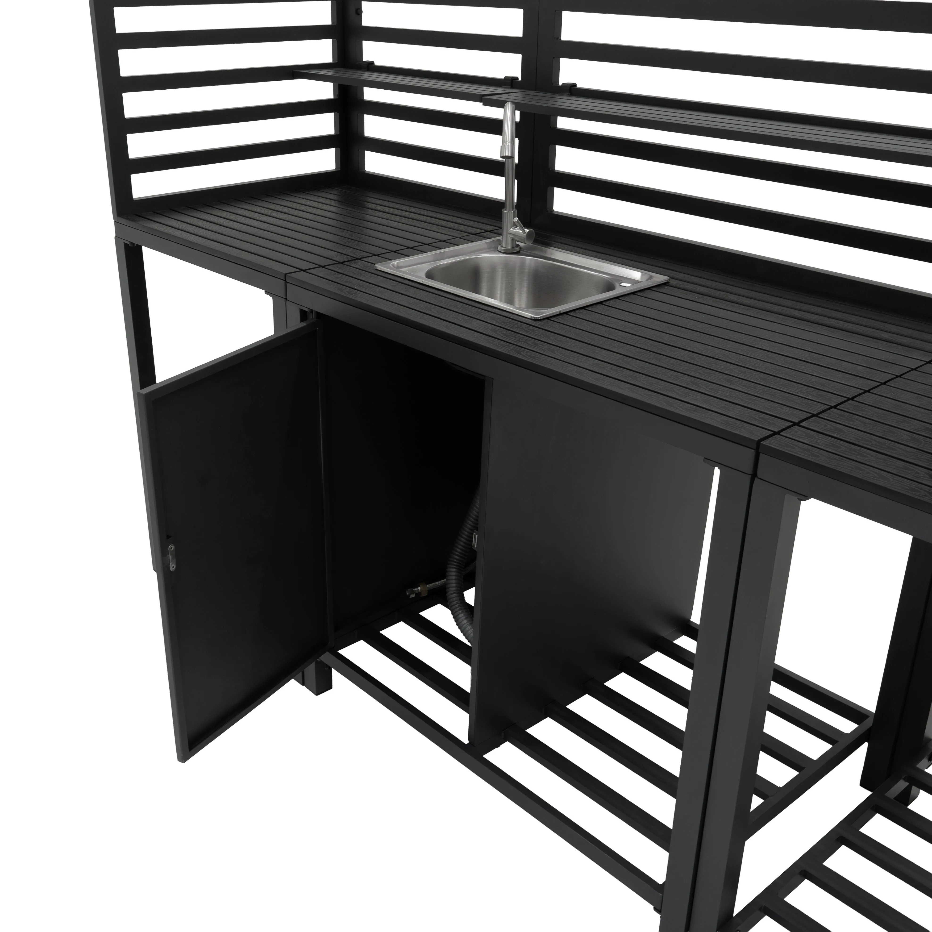 Aluminium Outdoor 3pc Kitchen Set
