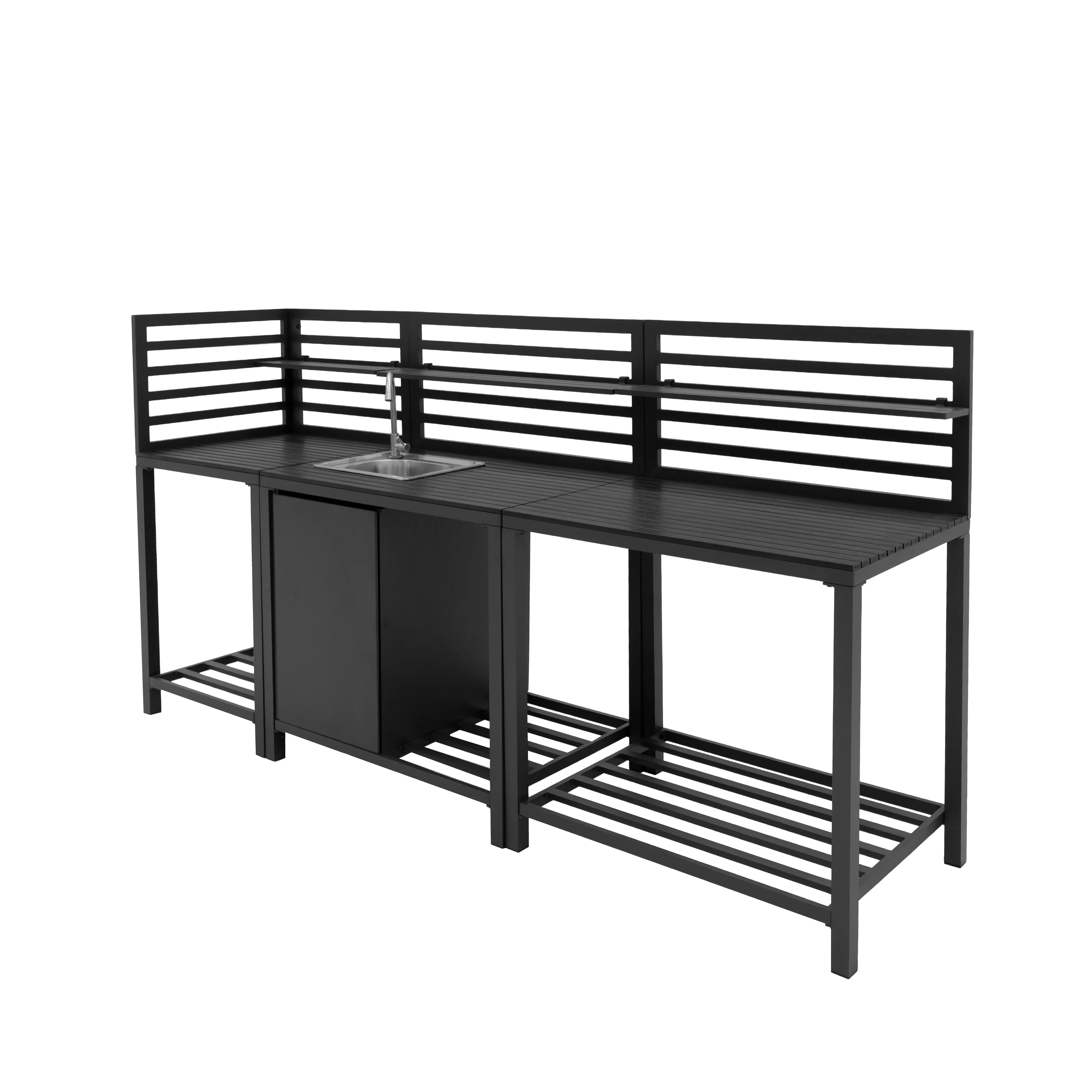 Aluminium Outdoor 3pc Kitchen Set