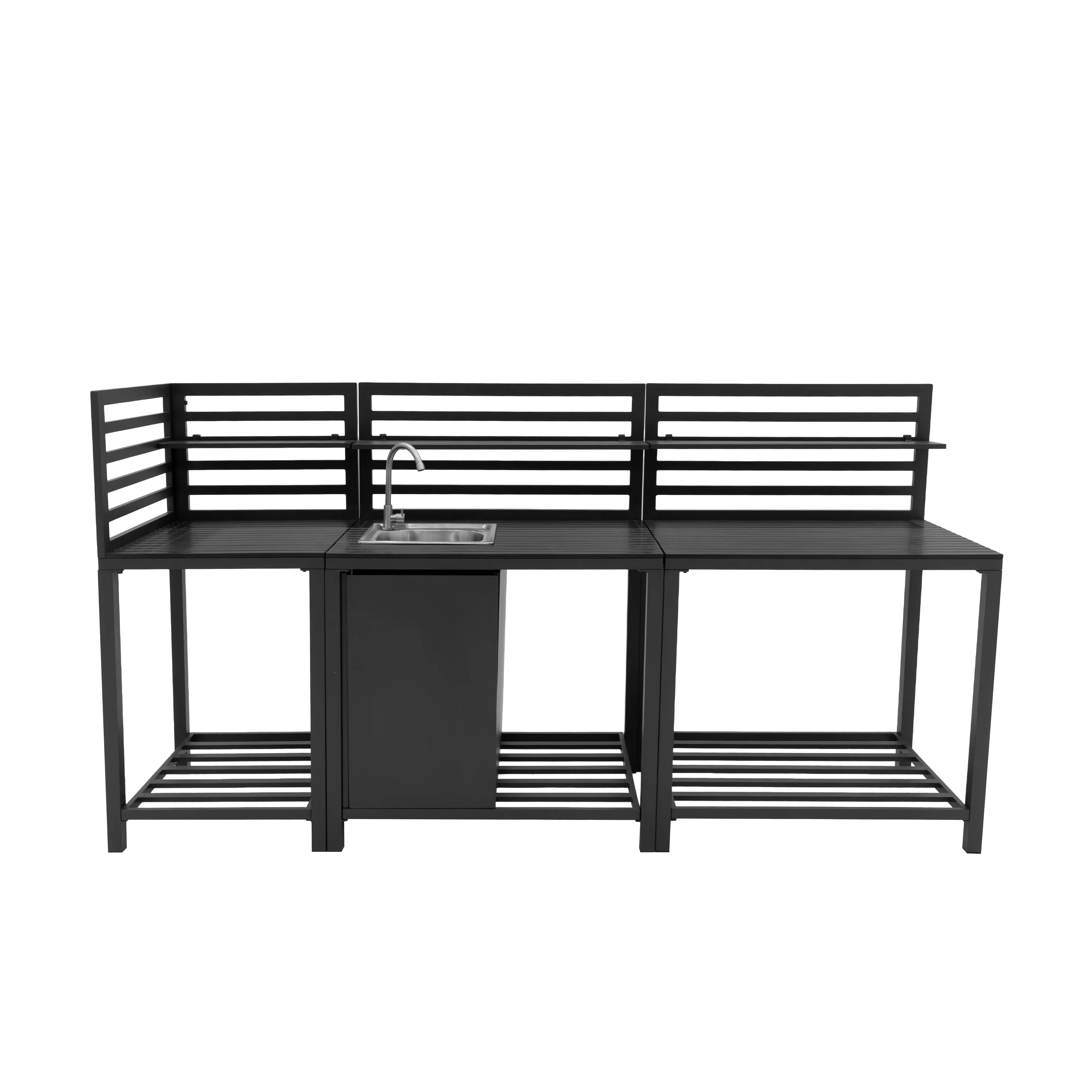 Aluminium Outdoor 3pc Kitchen Set