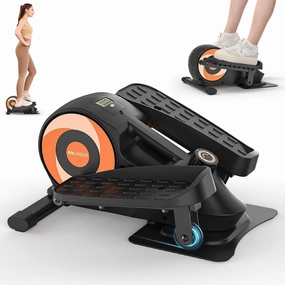 ANCHEER Under Desk Elliptical, Ellipse Leg Exerciser as Seen on Tv Standing or Seated Pedal Exerciser, Foot Exerciser While Sitting for Home Office