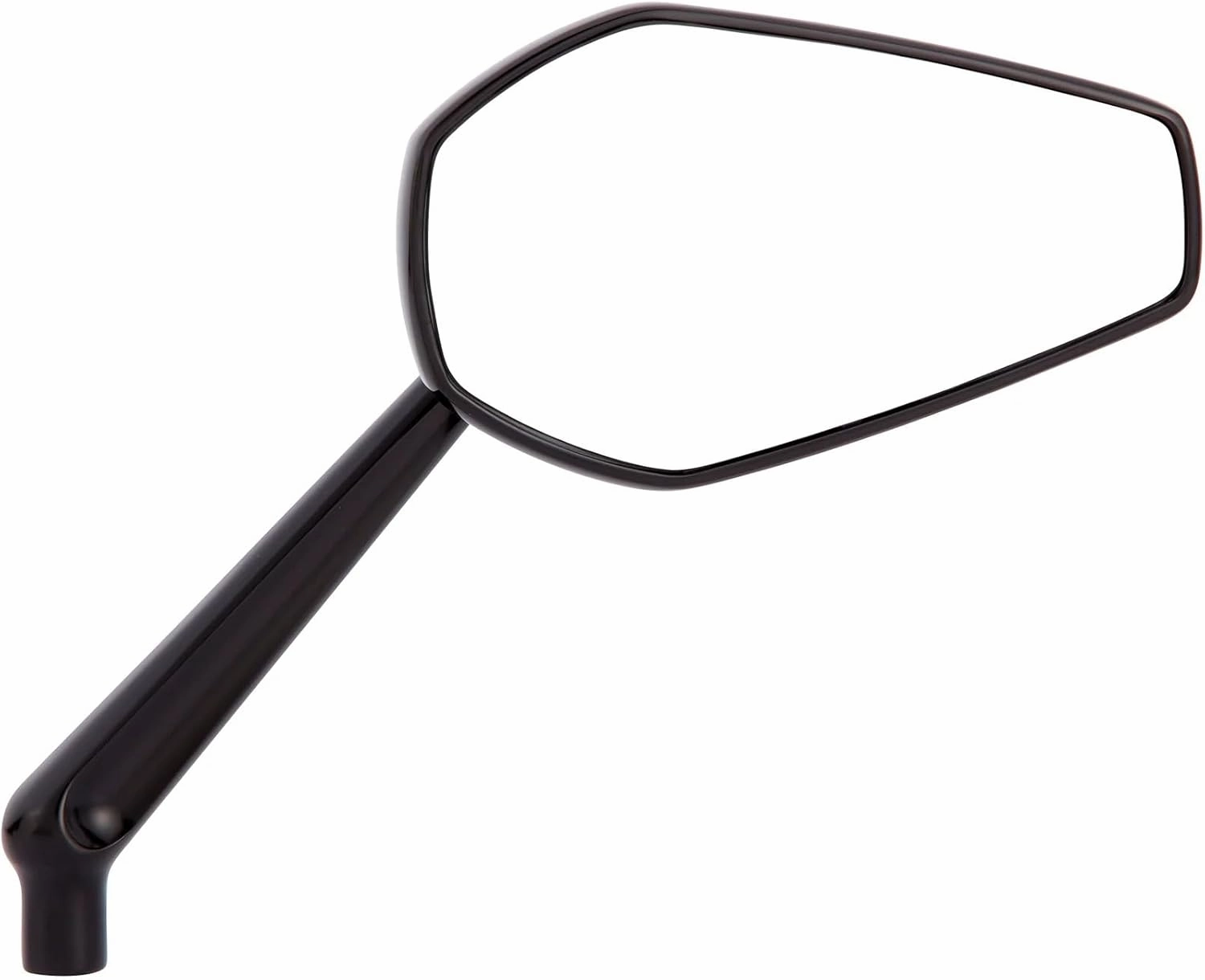 Arlen Ness 13-158 compatible with Mini Stocker Mirror - Right - Black Powdercoat