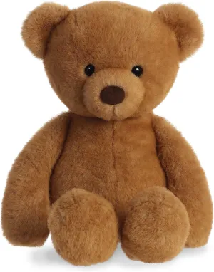 Aurora® Snuggly Softie Bear™ Stuffed Animal - Comforting Companion - Imaginative Play - Brown 16 Inches