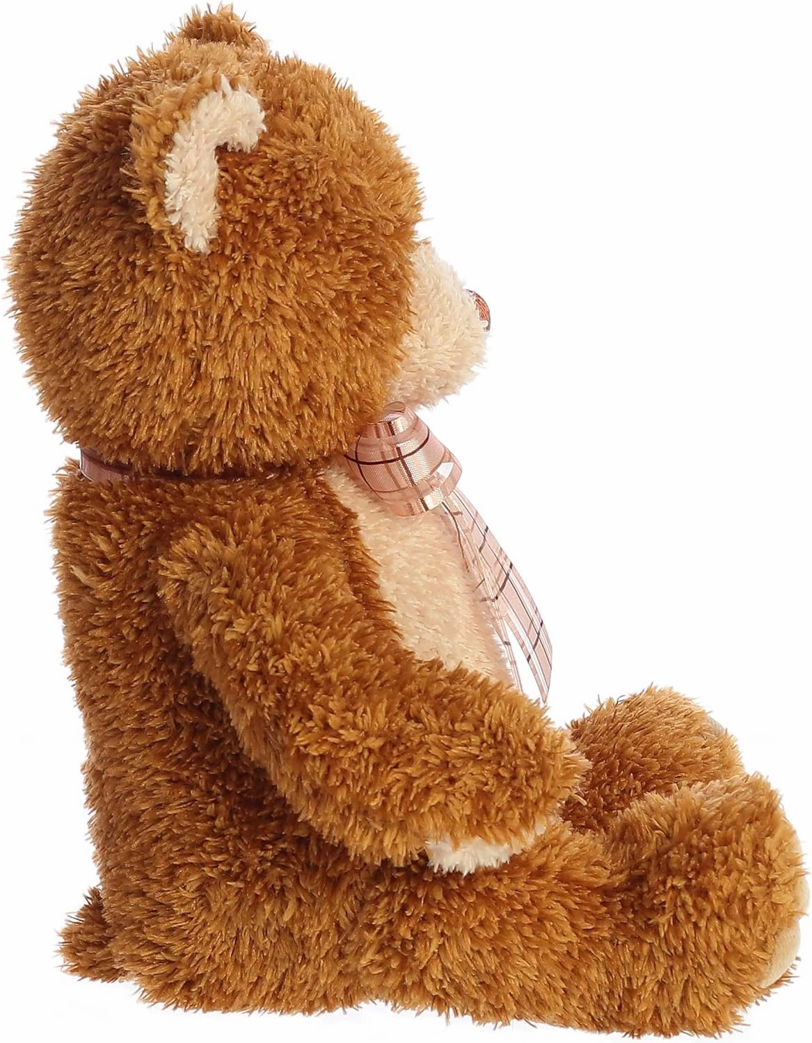 Aurora® Snuggly Bear Brown Sugar™ Stuffed Animal - Comforting Companion - Imaginative Play - 12 Inches