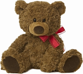 Aurora® Snuggly Coco Bear™ Stuffed Animal - Comforting Companion - Imaginative Play - Brown 15 Inches