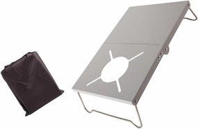 balacoo Folding Camping Table Stove Rack Portable Outdoor Desk Aluminum Alloy Stove Bracket Set
