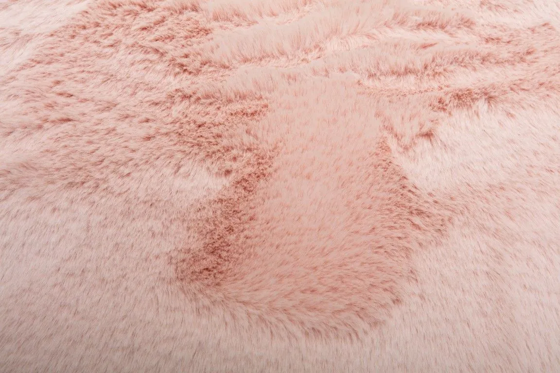 BB BEAR BUNNY SOFT PINK CUT OUT RUG