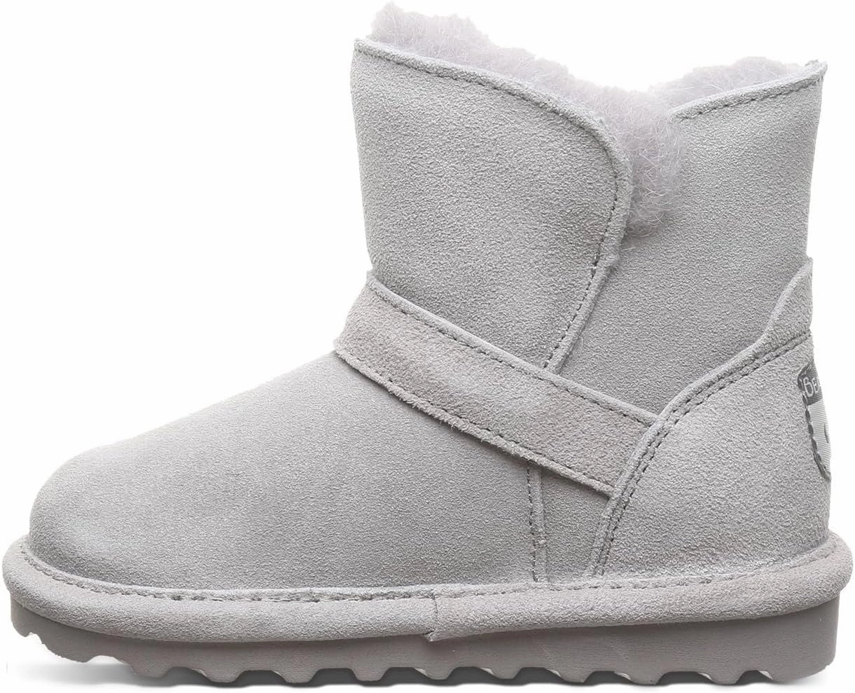 BEARPAW Katya Toddler's Classic Suede Slip On Winter Boot