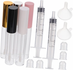 Beaupretty 30pcs Refillable Mascara Tubes Clear Containers with Wand Lightweight Lip Gloss Bottles for DIY Beauty Projects for Travel Storage