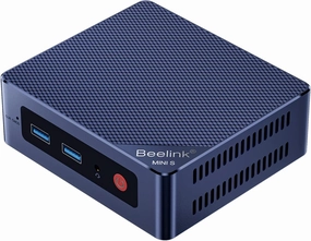Beelink MINIS13 PRO Mini PC with Processor N150,16G DDR4 500G SSD Mini Desktop Computer, WiFi6, 1000M LAN, BT5.2 Dual HDMI Business Mini Computer