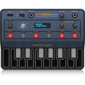 Behringer JT-4000M Micro 4-Voice Hybrid Synth with Midi
