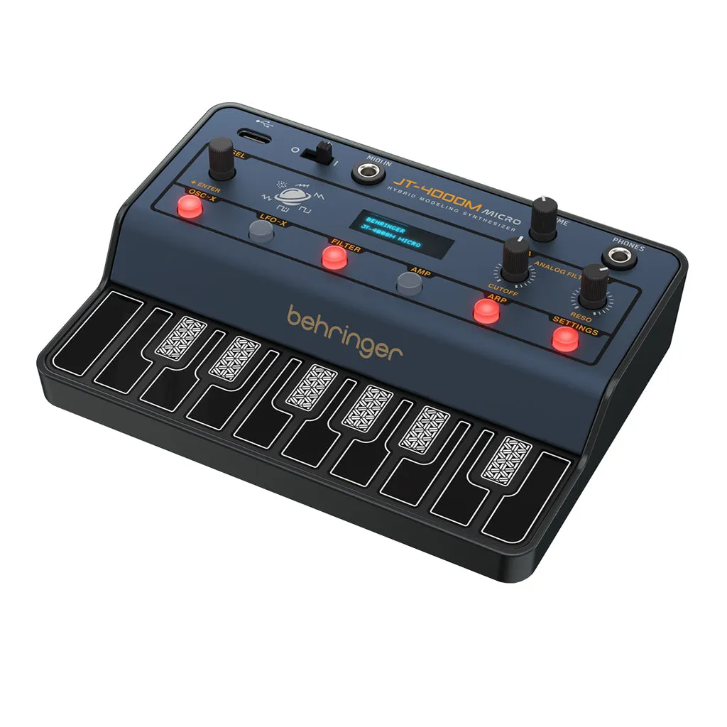Behringer JT-4000M Micro 4-Voice Hybrid Synthesizer with MIDI