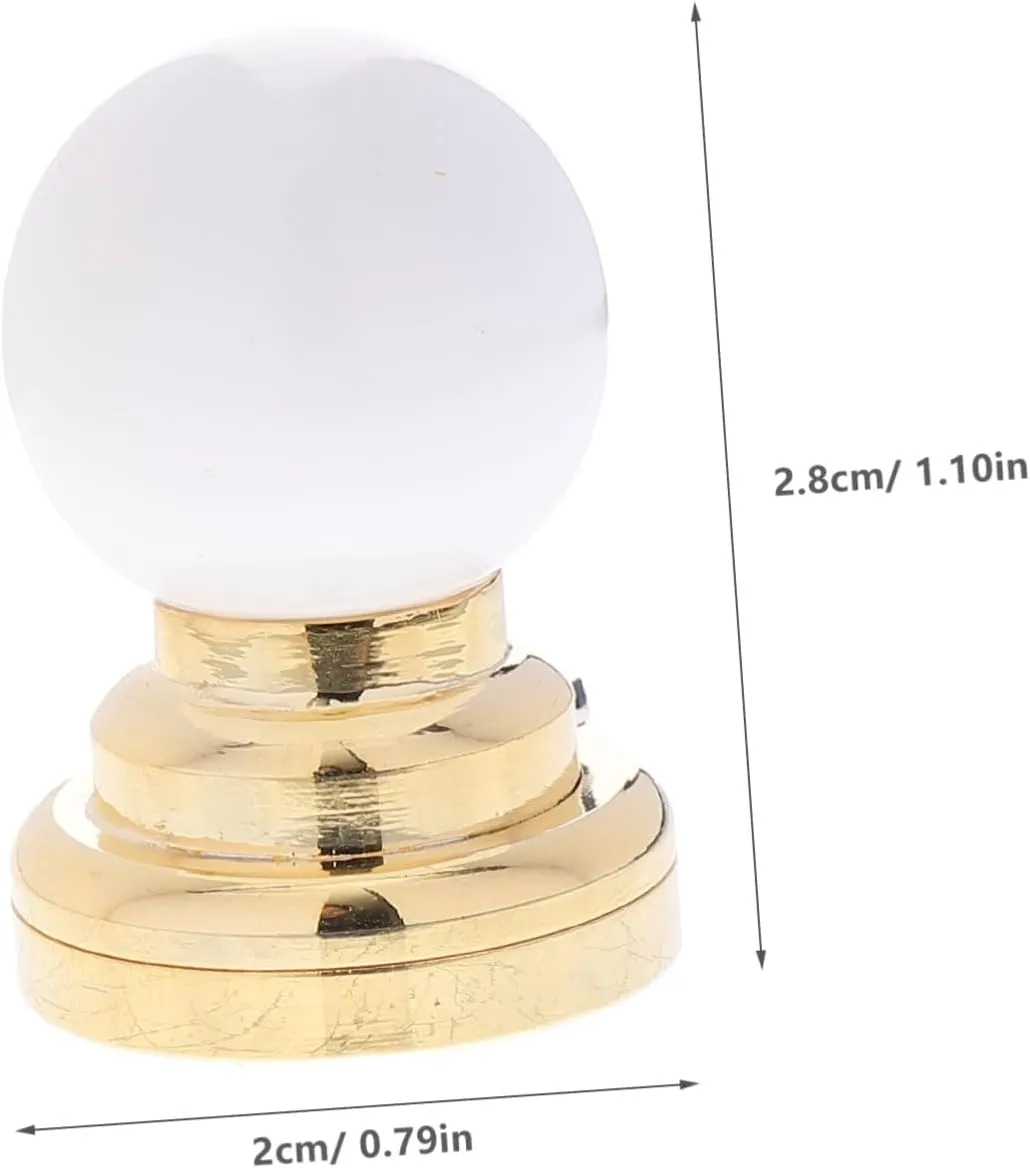 BESPORTBLE Mini Led Ceiling Lamp Dollhouse Light Tiny Home Accessory Elegant Decor for Micro Dollhouse
