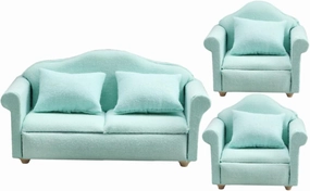 BESPORTBLE 1Set Mini House Furniture Deep Sofa Armchairs for Dollhouse Decoration Miniature Sofa Models for Home Scene Adornment and Dollhouse Layout