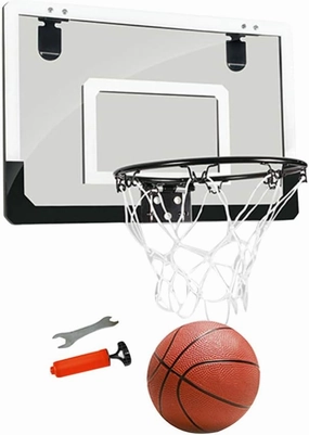 BESPORTBLE Hangable Basketball Hoop Compact Backboard PVC Material Great for Boys and Girls