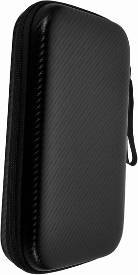 BESPORTBLE Protective Table Tennis Racket Box Hard Shell Storage Case Lint Eva Pu Aluminum Alloy